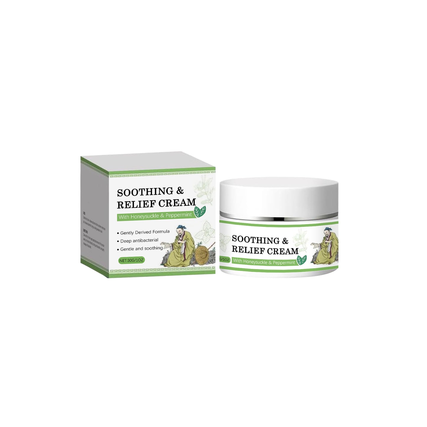 Crema Calmante de Cuidado Herbal 30g