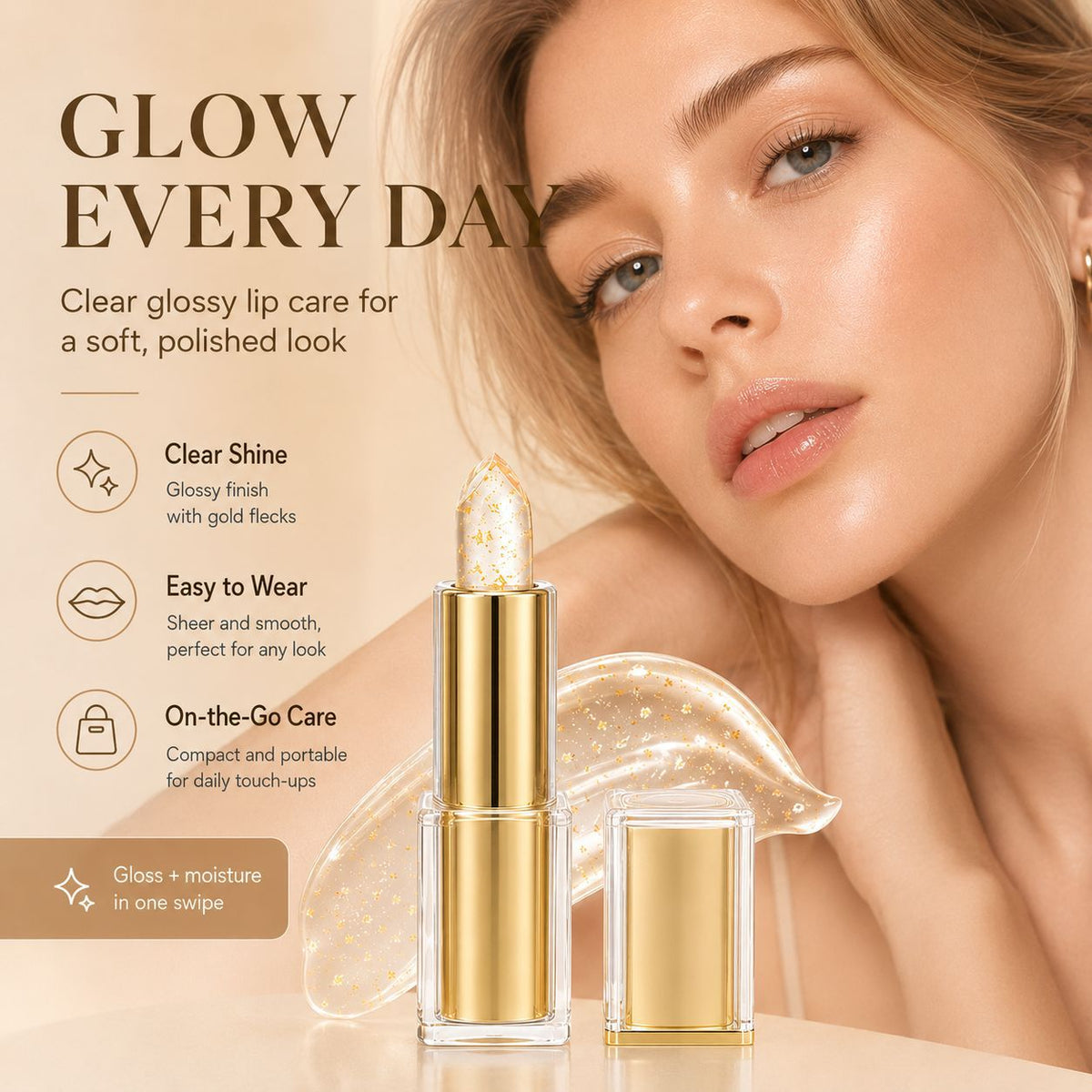 Labial hidratante de larga duración