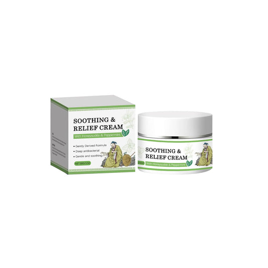 Crema facial calmante de hierbas 30g