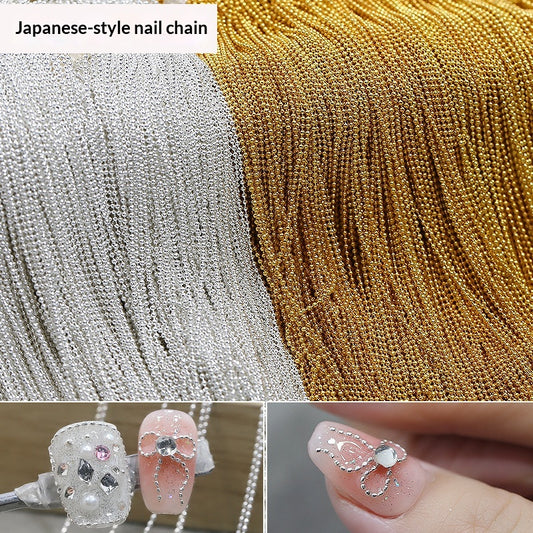 Cadena decorativa para uñas estilo japonés