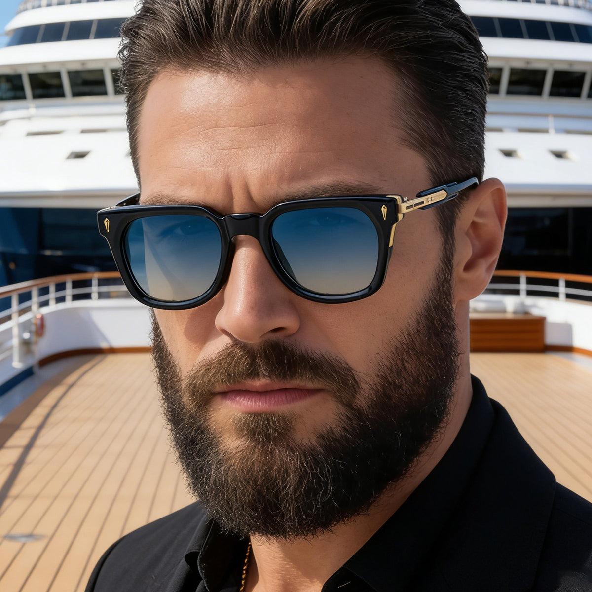 Gafas de sol cuadradas para hombre