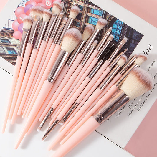 Set de 25 brochas de maquillaje