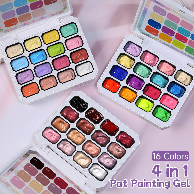 Set de colorete en gel con gradiente de color