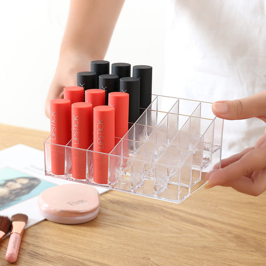 Organizador de labiales de escritorio