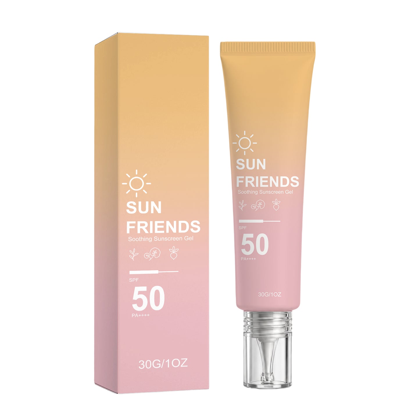 Gel solar calmante para pieles sensibles