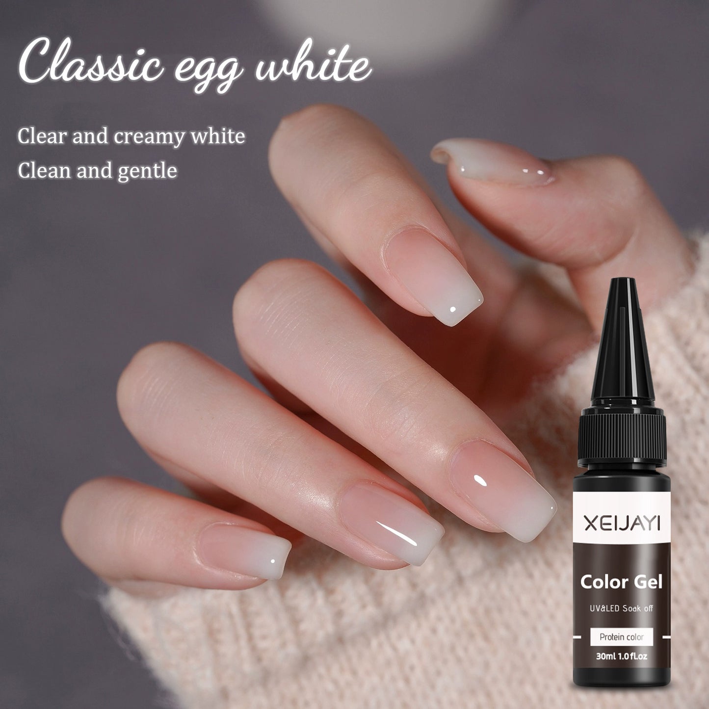 Esmalte de uñas macaron sólido