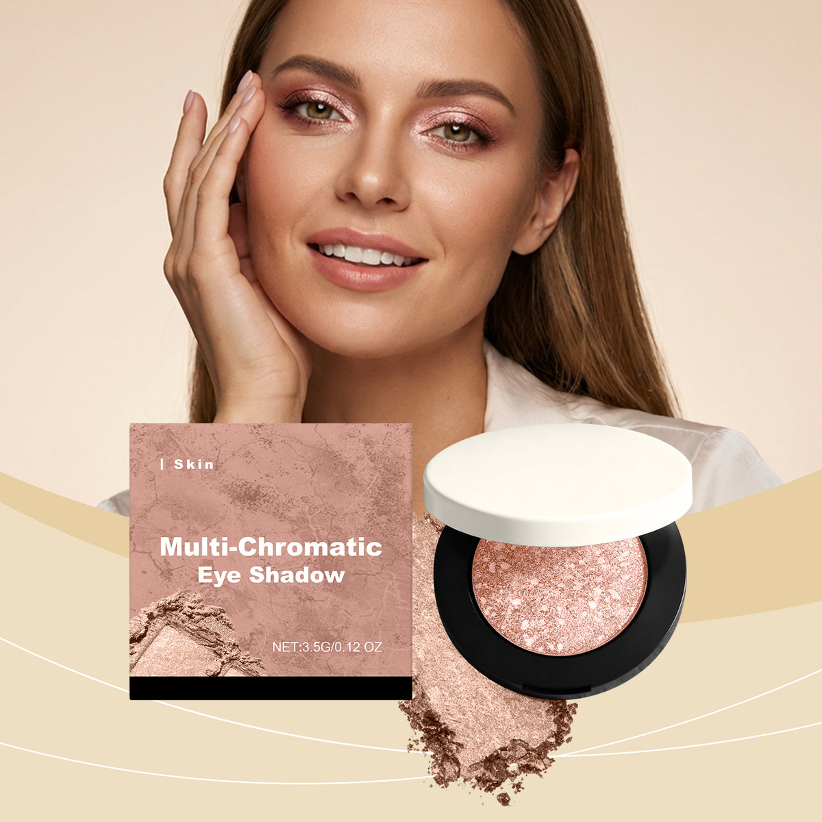 Sombra de Ojos 3D con Brillo