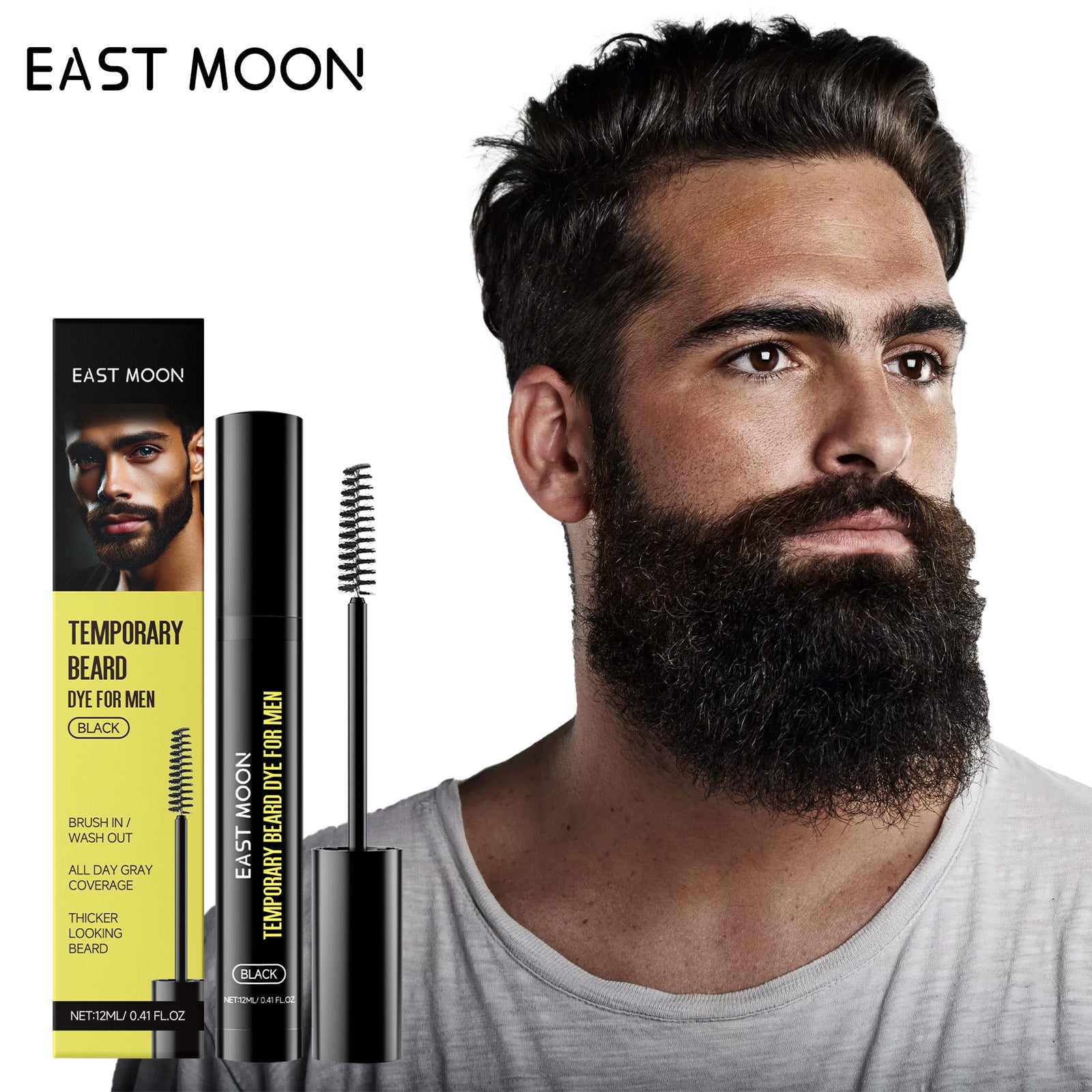 Tinte Barba y Cejas Negro