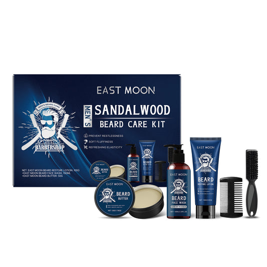 Set Cuidado de Barba Sandalo East Moon