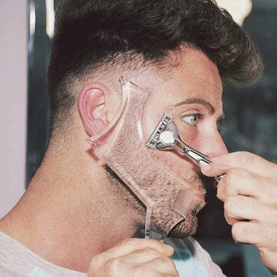 Plantilla Perfiladora y Peine de Barba