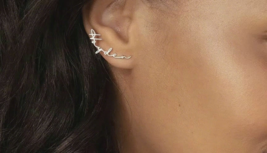 Aretes Personalizados Acero Inoxidable
