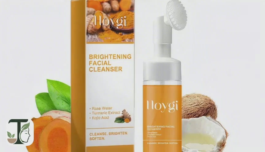 Cepillo Facial Masaje Curcuma Hoygi
