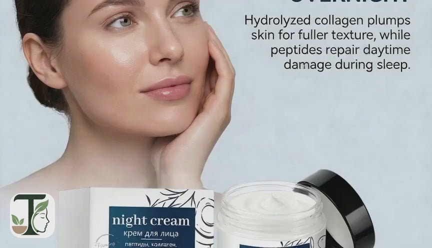 Crema de noche hidratante reafirmante