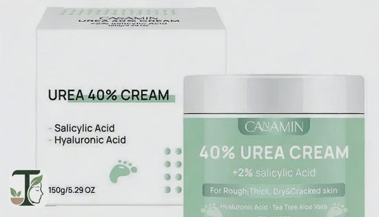 Crema de urea con vitamina C y extracto verde