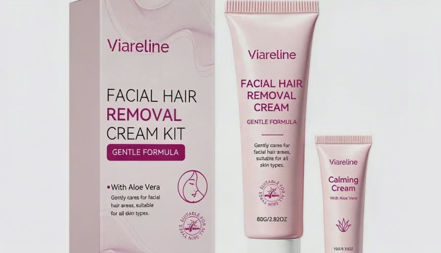 Set Crema Depilatoria Facial Coreana